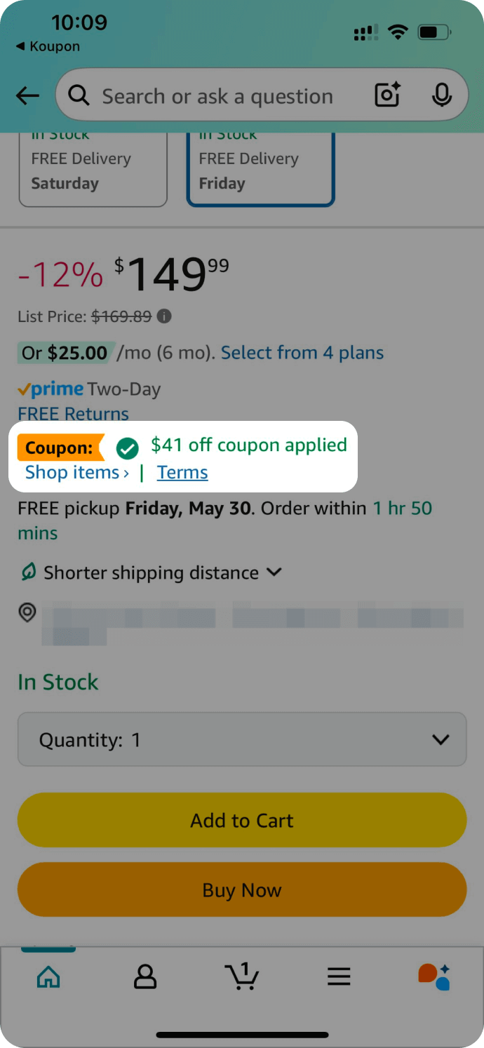 Option Two - Add to Cart 2