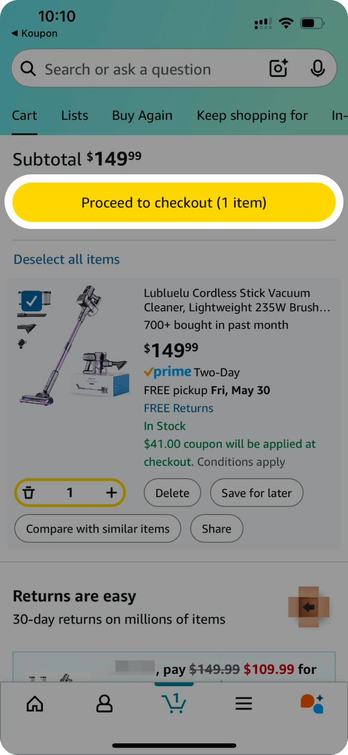 Option Two - Add to Cart 4