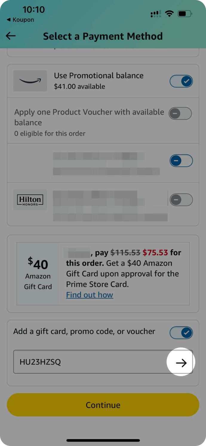 Option Two - Add to Cart 6